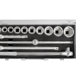 3/4” Altı Köşe Lokma Anahtar Takımı (14 parça, mm)