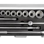 3/4” On İki Köşe Lokma Anahtar Takımı (14 parça, mm)